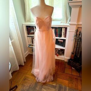 Allure pink tulle dress